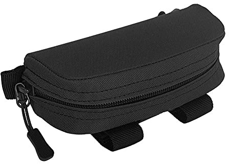 ACEXIER Custodia per occhiali tattica Molle, custodia rigida per occhiali da sole portatile per esterni, antiurto, impermeabile, protettiva, accessori per occhiali, nero., Taglia unica