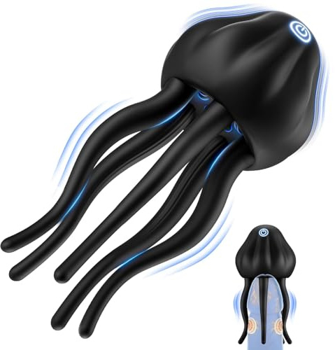 PineSailo Male Masturbators Sex Toys for Man, AI Sync 10 Vibration Mode Wrapping Tentacle Vibrator Stroker for Penis Clit Nipple Stimulaton Adult Sex Toy, Sex Toyscouples for Couples Men Woman