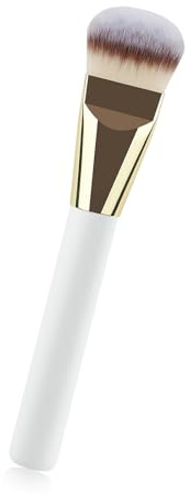 Pinceau de maquillage incliné pour crème liquide et poudre de polissage, estompage, pinceaux cosmétiques pour le visage, pinceau anti-cernes
