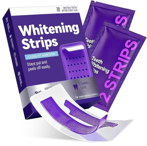 14 Strisce Sbiancanti Denti Viola, Strisce Sbiancanti Dei Denti Professionali, Smalto Sicuro, Ideali Per Macchie Da Caffè, Fumo, Antiscivolo Teeth Whitening Strips, Sbiancamento Dentali A Casa