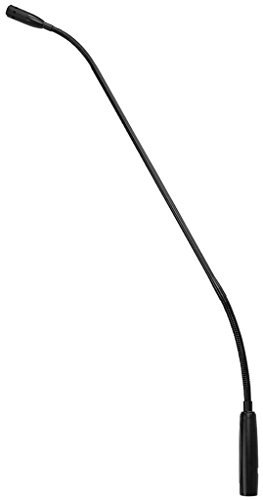 Jts gm de 5218 Electret de cuello de cisne micrófono Negro