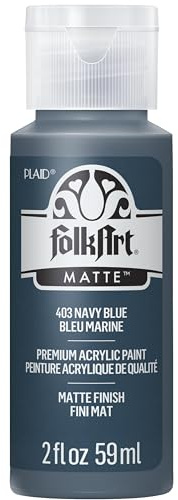 Folk Art Acrylic Paint in Assorted Colors (2 Ounce), 403 Navy Blue