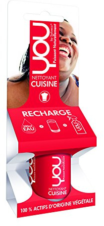 YOU - Recharge pour Spray Nettoyant Cuisine - Lot de 3 x 12 ml