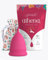 Menstruationstasse Größe 2 für normale bis starke Blutung - 12 Stunden Schutz - wiederverwendbarer Menstruationsbecher - Menstruations Cup (Modell 2, pink) von ATHENA Cup