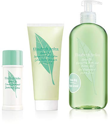 Elizabeth Arden Green Tea Refeshing Body Lotion 200 ml + Energizing Bath & Shower Gel 500 ml + Deodorant Creme 40 ml