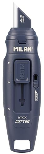 Cuter milan hoja ceramica stick serie 1918 azul marino en blister