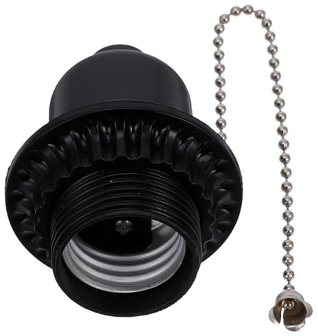 Uonlytech Kit De Douille Pour Lampes De Table Adaptateur Ampoule Avec Interrupteur à Tirette De Rechange Pour Luminaire Remplacement De Douille Compatible Avec Ampoules