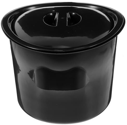 GARVALON Urinoir Femme Facile à Nettoyer pour Déplacements Longs et Camping Portable avec Couvercle, Pot à Toilettes Design Portable en Pp pour Personnes Âgées