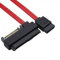 Sff-8642 SAS 29 Câble SATA pour disque dur 29 pin et 7 pin avec port d'alimentation SATA 15 pin