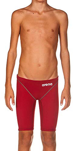 Arena Boy's Powerskin St 2.0 Youth Racing Swimsuit Jammer, Deep Red, 26 UK
