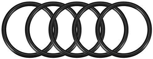 TA-VIGOR 5Pcs Nitrile Rubber O-Rings, 60mm OD 56mm ID 2mm Width Rubber Washers Spacer O-Rings Gasket kit, Metric Sealing Gasket for Hose, Faucet, Automotive, Plumbing