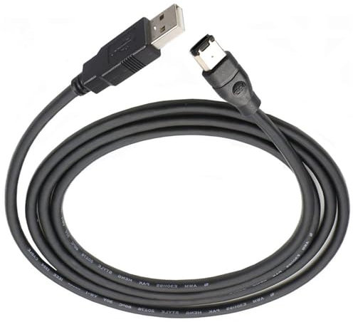Firewire IEEE 1394 6 pin maschio USB 2.0 A cavo di conversione adattatore maschio 1,8 metri/3/4,5 metri per collegare il cavo della scheda audio