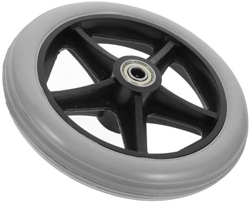 Happyyami Roulettes De Remplacement Robustes 6 Pouces 360 Degrés Multidirectionnelles Pour Fauteuil Roulant Avant, Roues Silencieuses Et Résistantes Adaptées Aux Fauteuils Manuels Et Déambulateurs