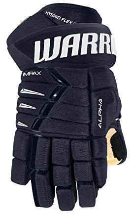 Warrior Alpha DX Pro Handschuhe Senior, Größe:15 Zoll, Farbe:Navy