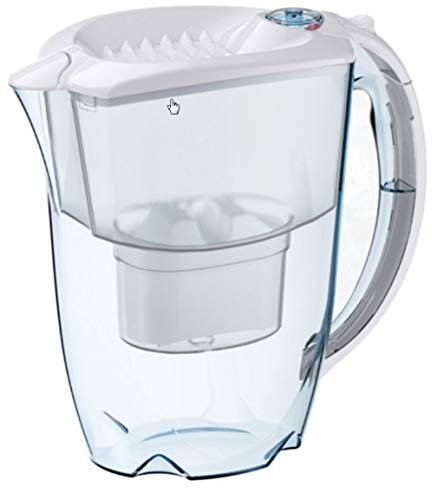 Aquaphor Amethyst Wasserfilter, Kunststoff, weiß, 25,5