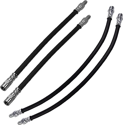 Tubo freno ATEC Germany 4x lunghezza anteriore 385 mm e posteriore 308 mm