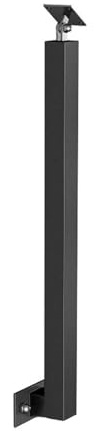 Main Courante D'escalier, Poteau De Rampe De Loft, Colonne De Rampe À Montage Latéral, Pilier Réglable Pour Escaliers Intérieurs/Marche En Béton