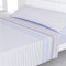 Liniva Home Juego de Sábanas Estampadas de Verano Algodón/Poliéster (Cama 135cm (1 Almohada), Venecia-Lila)