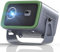 【Auto Fokus/Trapezkorrektur】 Smart Beamer 360 ° Rotation & Zoom 50%, Native 1080P, 4K Unterstützt, AKATUO Heimkino Projektor, WiFi6 Bluetooth, Video Beamer Bullet-in Lautsprecher