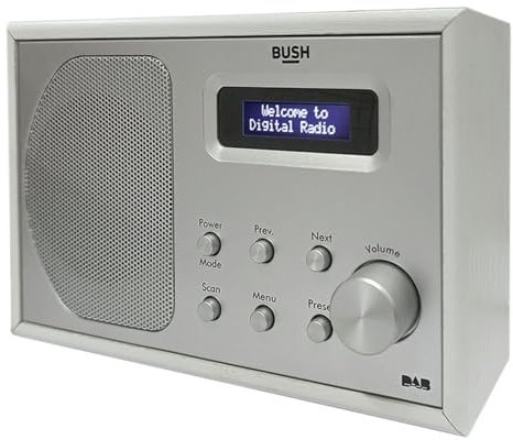 Bush Lisbon DAB Classic Radio - White