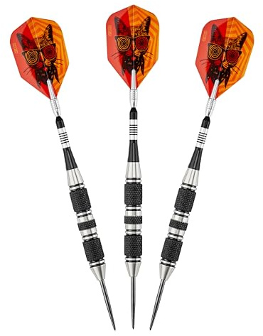 Viper by GLD Products The Freak Steel Tip Darts, Grooved Barrel, 22 Grams, Multicolor (22-1703-22)