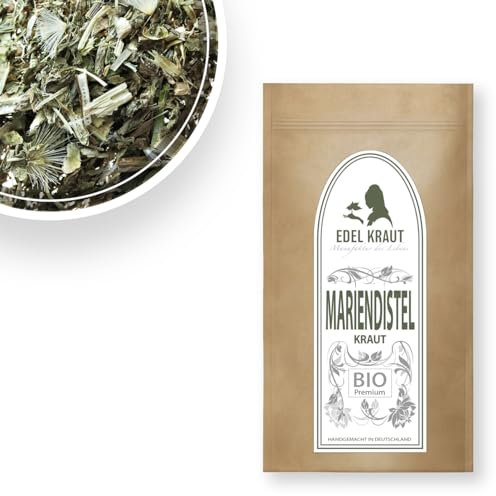 EDEL KRAUT | BIO Mariendistel Kraut Tee - Premium organic milk thistle herb cut - 100g