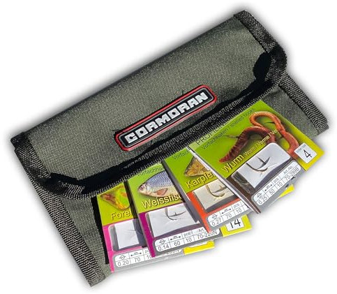 TheBigFish - Angel Hakensortiment Vorfächer mit Tasche