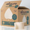 oecolife Toilettenpapier Box UNGEBLEICHT, 3-lagig, 27 Rollen á 250 Blatt, Großpackung, superweich, plastikfrei verpackt, vegan, nachhaltiges Klopapier