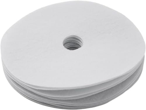 YUETTYY Lot de 10/20 filtres universels pour sèche-linge à linge, filtre d'échappement de rechange pour sèche-linge à linge, 235 x 33 mm, blanc (lot de 10)
