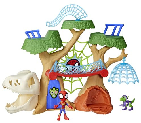 Marvel Spidey und Seine Super-Freunde Dino-Baumhaus Superhelden-Spielset