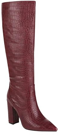 NUSGEAR Botas altas para Mujer,Botas por encima de la rodilla Muslo Invierno Elegante Botas de tacón alto Sexy Botas de Jinete Casual PU Moda Fiesta club Cómoda Zapatos 2025