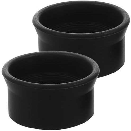 YARNOW 2 pcs Binocular Eye Cups Replacement Eyepiece Protector Cover for Stereo Microscope Anti Glare Eyepiece Guard Accessories Easy Install and Remove Set for Optical Device Replacement
