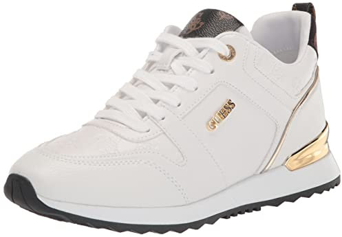 GUESS Damen Kadlin Sneaker, Weiß 140, 41 EU