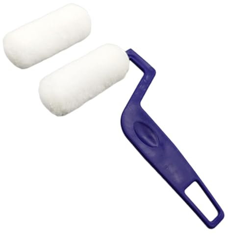 Peintre mural, outil de peinture murale, pinceau à rouleaux de couleur multifonctionnel, petit rouleau de couleur avec une finition fine, peintre à domicile pour murs, portes, à la maison