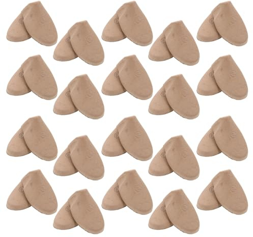 Gatuida Hormas para Zapatos de Pulpa de Papel 20 Pares para Tallas 38-40 Moldeador Interior Antifruncido Protección contra Pliegues Puntera Uso en Limpieza en Seco y Almacenamiento