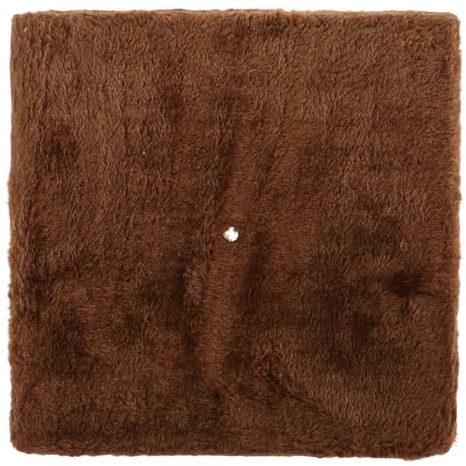 BESTOMZ Base para Rascador de Aglomerado Marrón 25x25 Cm Tablero Rascador Reemplazable Plataforma Resistente para Gatos Domésticos y Gatitos Accesorio DIY para Cama