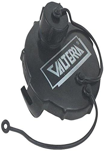Valterra T1020-1 Waste Valve Cap - 3 with Capped 3/4 GHT, Black