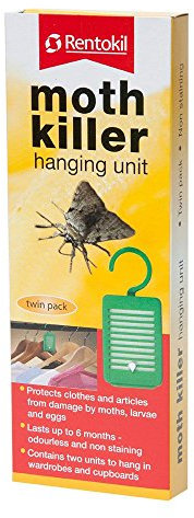 Moth Killer hanging unit Twin Pack by RENTOKIL