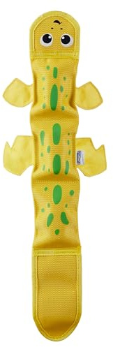 Outward Hound Fire Biterz Lizard Tough Chew Dog Toy, Plush & Squeaky, 24