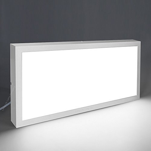 Long Life Lamp Company 30w LED Panel 300 x 600 Surface Mount Ceiling Down Light Cool White 6500K Includes Driver