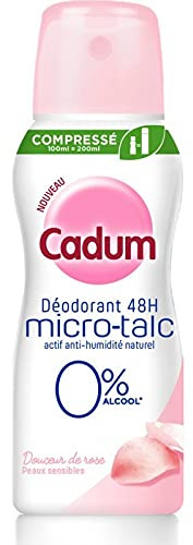 Cadum Déodorant 48H micro-talc douceurs de rose - Le spray de 100 ml