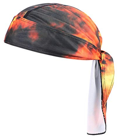 IBLUELOVER Quick Dry Skull Cap Unisex Sports Headwear Breathable Bandana Sun UV Protection Running Beanie Bike Motorcycle Headband Summer Outdoor Stretchy Basketball Pirate Hat