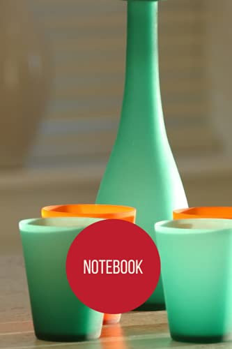 Glassware Notebook: blank lined composition journal | Glassware notebook | 100 pages