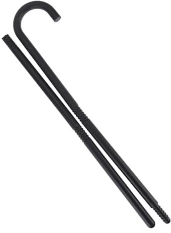 Mobestech Spectacle Canne de Théâtre Années 1920 Canne Nouveauté Danse Et Marche Cannes de Théâtre Cannes de Danse en Plastique Accessoires de Costume de Performance 100 Cm