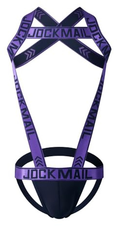 BaronHong Harness Sport axelrem för män jockstrap fitness endelad herr sele med jockstrap bodysuit