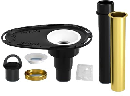 Kit de vidange de baignoire autoportant pour une installation facile de la baignoire