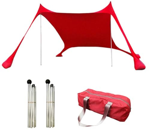 Strandsak: Strandskydd, Solskydd, Solskydd, Skuggtält för Utomhus, Skugga Kropp, Uteplats, Strålar, Vattenstrålar, Semester Semester Sunny Shades