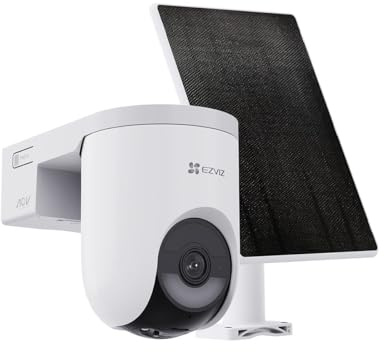 Ezviz HB8 Lite + 5 W Panneau Solaire WiFi 2560 x 1440 - Webcam (303103598)