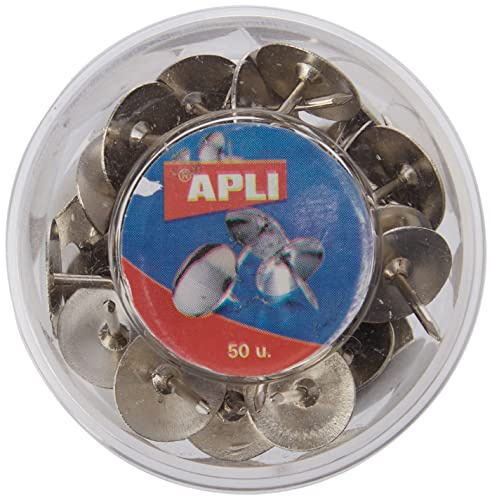 APLI 11725 - Nickelpläterade stift Ø 10 mm 50 st