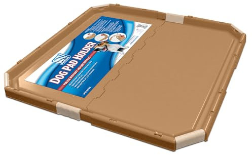 OUT! Hundekissenhalter | Tragbares Tablett für Pet Training und Welpenpads | Passend für Pads 53 x 53cm oder kleiner